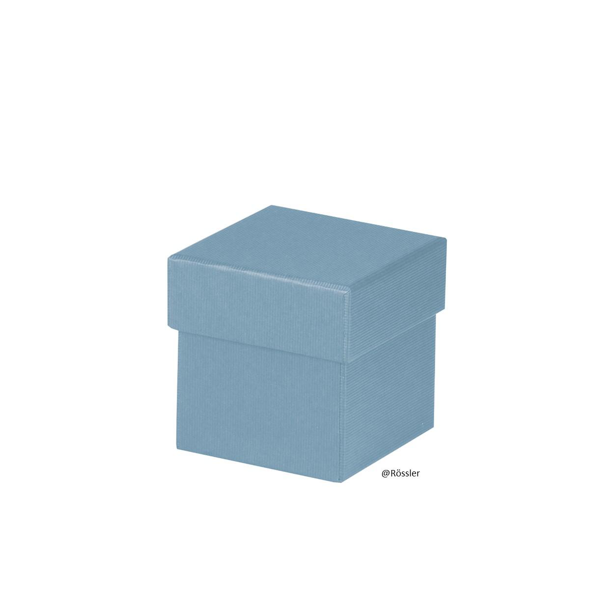 Geschenkschachtel 65x65x65 mm Denim